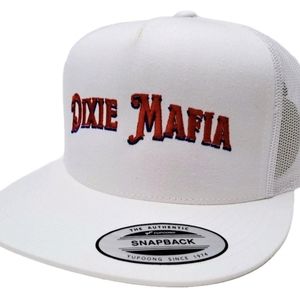 Dixie Mafia Southern Wear Pride American Embroidery Trucker Hat Cap Western Wear